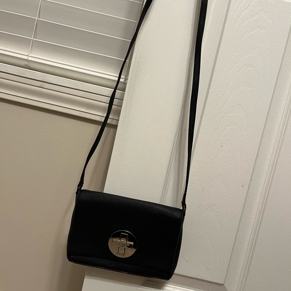 Black Kate Spade Crossover Bag